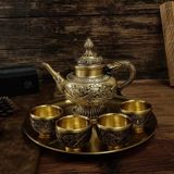  BỘ BÌNH RƯỢU LONG PHỤNG BẰNG ĐỒNG NGUYÊN CHẤT BKMECN-10322 