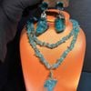  Dây chuyền Aquamarine hai tầng cao cấp dành cho nữ 