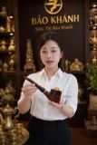  Tẩu gỗ bọc đồng gỗ trắc đỏ đen BKWOCN-9328 