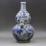  Bình hồ lô gốm sứ rạn xanh lam BKCECN-10611 