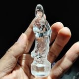  Tượng Quan Âm Phật Bà bằng đá thạch anh BKSTCN-9661 