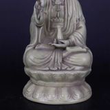  Tượng gốm phật bà quan âm kt 25 cm 