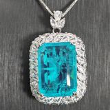 MẶT DÂY CHUYỀN ĐÁ NAM PHI THANH LỊCH VÀ SANG TRỌNG BKJECN-9522 
