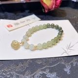  Vòng tay hoà điền mix  charm như ý BKJECN-9541 