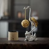  THANH LÝ LƯ HẠC CƯỠI LONG QUY – ÁNH BẠC LẤP LÁNH BKMECN-10356 
