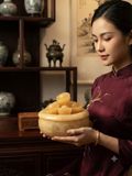  Hũ Tụ Bảo Ngọc Vàng Nguyên Khối BKSTCN-9654 
