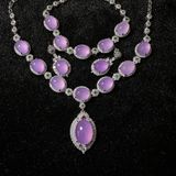  BỘ TRANG SỨC PHỈ THÚY TÍM VIOLET – SANG TRỌNG, QUÝ PHÁI BKJECN-9513 