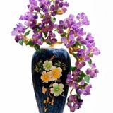  Bình gốm cây cảnh thạch anh tím cao cấp BKCECN-10649 