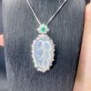 Mặt trang sức Bạch Ngọc Băng Trong bình an BKJECN-9523