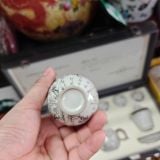  Bộ ấm trà Kungfu sứ trắng phong cách  BKCECN-10641 