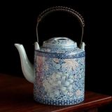  Ấm Tích Gốm Sứ Vẽ Hoa Sưu Tầm  BKCECN-10023 