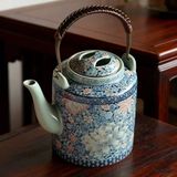  Ấm Tích Gốm Sứ Vẽ Hoa Sưu Tầm  BKCECN-10023 