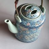  Ấm Tích Gốm Sứ Vẽ Hoa Sưu Tầm  BKCECN-10023 