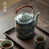  Bộ Ấm Tích Pha Trà Bách Hoa Sưu Tầm Đẹp BKCECN-10024 