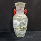  Cặp Lục Bình Gốm Sứ Sơn Thủy Hữu Tình BKCECN-10027 