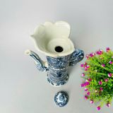  Ấm Rượu Gốm Sứ Vẽ Rồng Men Lam BKCECN-10032 