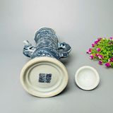  Ấm Rượu Gốm Sứ Vẽ Rồng Men Lam BKCECN-10032 