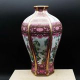  Mai Bình Pháp Lam Hoa Điểu Sưu Tầm Đẹp BKCECN-10043 