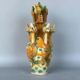  Bình Gốm Cổ Thất Long Chầu Nguyệt Sưu Tầm BKCECN-10090 