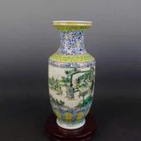  Bình Sứ Men Màu Sưu Tầm Họa Tiết cổ nhân BKCECN-10107 