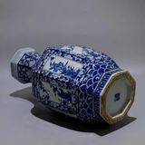  Bình gốm Lục Giác Vẽ Men Màu Quan Âm Tự Tại BKCECN-10137 