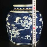  Bình Gốm Sứ Hoa Mai Men Xanh BKCECN-10228 