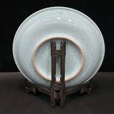  Đĩa Men Rạn Vẽ Bát Quái Phong Thủy  BKCECN-10287 