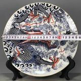  Đĩa sứ thưởng lãm họa tiết Hồng Long BKCECN-10291 