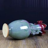  Bình Gốm Men Hỏa Biến Bát Tràng Quai Rồng BKCECN-10335 