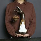  Thác khói xông trầm tay Phật cầm lư hương BKCECN-10341 