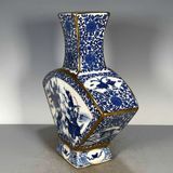  Bình Gốm Sứ Cổ Hình Quạt Nhân Vật Trương Phi BKCECN-10354 