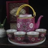  Bộ Ấm Chén Tích Men Tím Bách Niên Hảo Hợp Sưu tầm BKCECN-10374 
