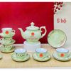  Bộ Ấm Chén Thủ Tướng Lê Minh Hưng Men Đá Cao Cấp BKCECN-10417 