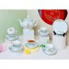  Bộ Ấm Chén Thủ Tướng Lê Minh Hưng Men Trắng Cao Cấp BKCECN-10418 
