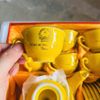  Bộ Ấm Chén Tổng Bí Thư Tô Lâm Men Vàng Làm Quà Tặng BKCECN-10421 