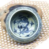 Hũ Gốm Sứ Trắng Vẽ Rồng Sưu Tầm BKCECN-10425 