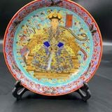  Đĩa Thưởng Gốm Sứ Họa Tiết Cung Đình Cổ BKCECN-10438 
