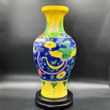  Bình Gốm Sứ Vẽ Tay Phượng Hoàng Đa Sắc Đẹp BKCECN-10442 