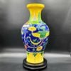 Bình Gốm Sứ Vẽ Tay Phượng Hoàng Đa Sắc Đẹp BKCECN-10442