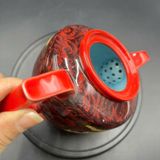  Ấm Trà Gốm Sứ Họa Tiết Rồng Vàng Sưu Tầm BKCECN-10447 