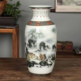  Bình Gốm Tàu Vẽ Hoa Mẫu Đơn Sưu Tầm Đẹp  BKCECN-10457 
