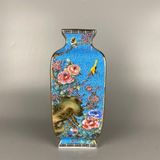  Bình Gốm Sứ Pháp Lam Hoa Điểu BKCECN-10526 