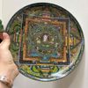 Đĩa Sứ Mandala Tây Tạng Phong Thủy BKCECN-10528