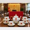  Bộ Ấm Chén Lê Minh Hưng Dáng Hoàng Gia In Logo BKCECN-10547 