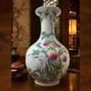 Bình Gốm Sứ Sưu Tầm Vẽ Trường Thọ Đào Tiên Cao 34cm BKCECN-10562