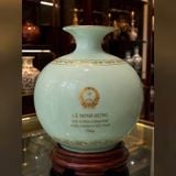  Bình Gốm Thủ tướng Lê Minh Hưng Men Ngọc In Logo BKCECN-10564 