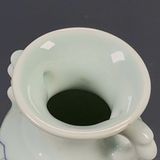  Bình Gốm Sứ Men Ngọc Vẽ Lam Họa Tiết Tôm Hai Tai Sưu Tầm BKCECN-10567 