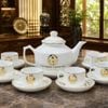  Bộ Ấm Chén Sứ Bát Tràng In Logo Văn Phòng Chính Phủ BKCECN-10572 