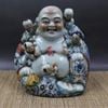 Tượng Phật Di Lặc Ngũ Phúc Lâm Môn Gốm Sứ Sưu Tầm Cổ Điển BKCECN-10632