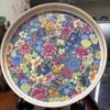  Đĩa Gốm Sứ Vạn Hoa "Hoa Khai Phú Quý" BKCECN-10673 